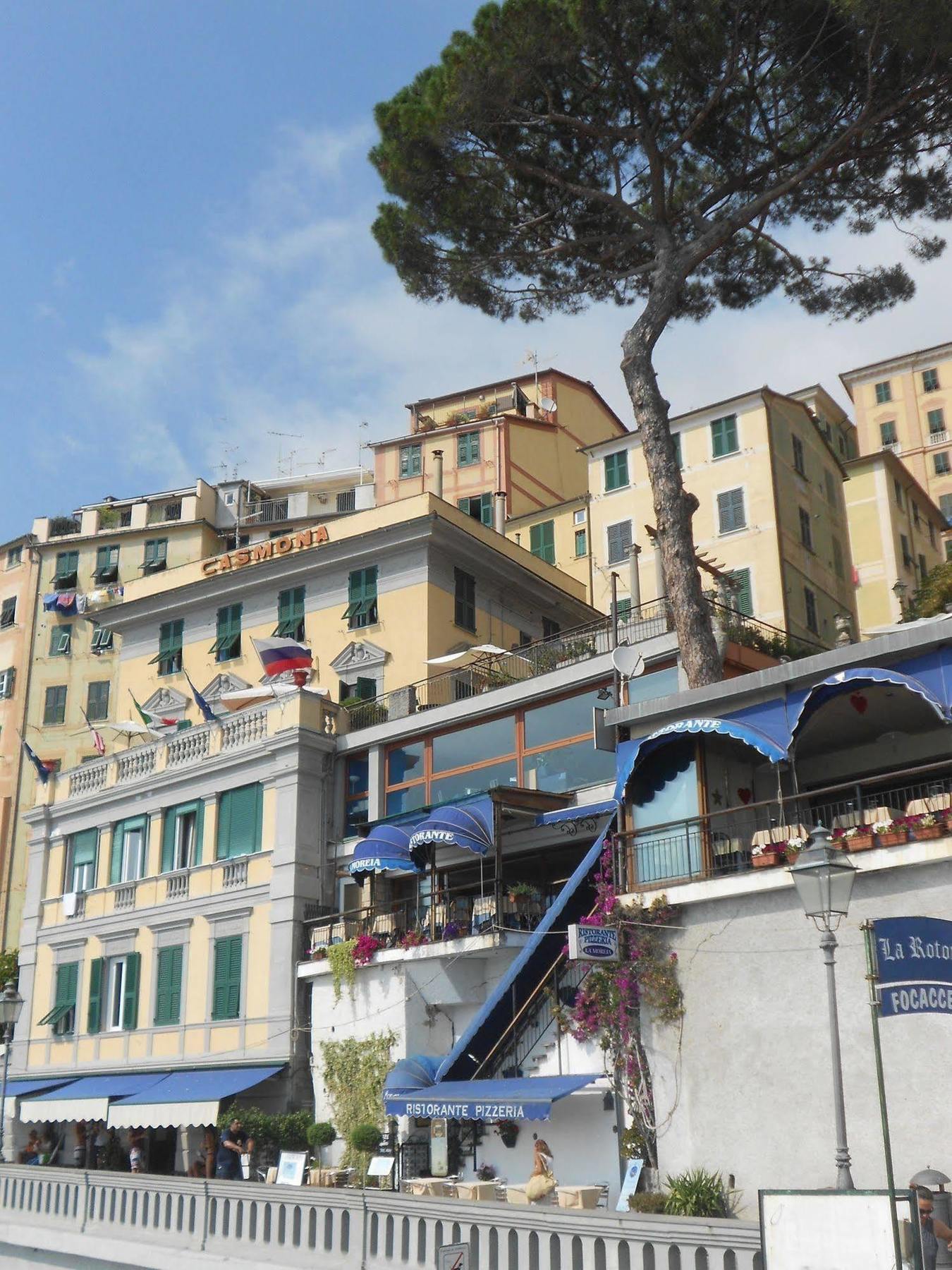 Hôtel Casmona à Camogli Extérieur photo